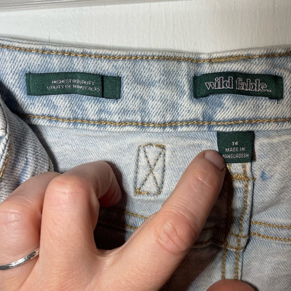 Paint Splatter Cut-Off Jean Shorts - Picture 10 of 10